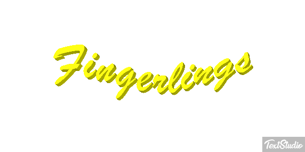 Fingerlings Efecto de texto