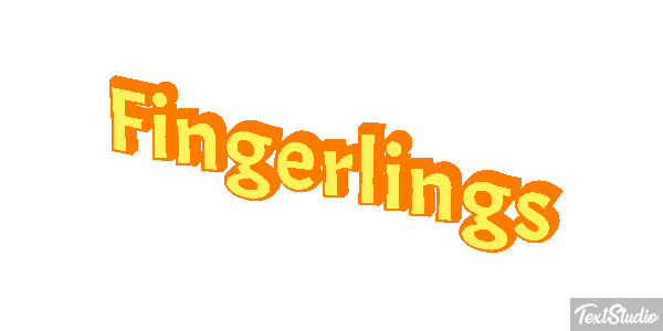 Fingerlings Efecto de texto