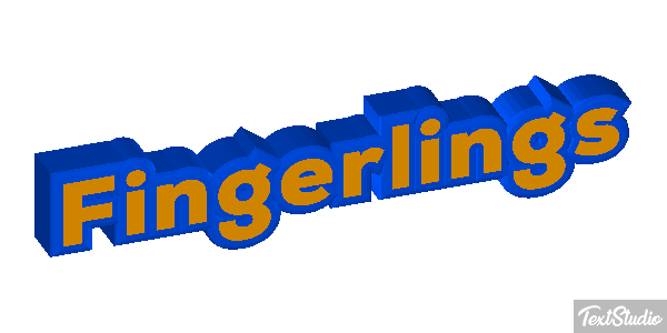 Fingerlings Efecto de texto