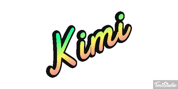 Kimi テキスト効果