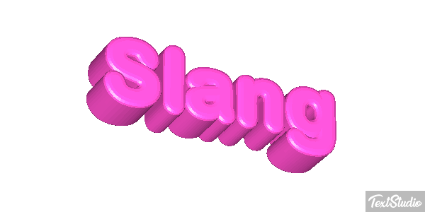 Slang Tekst effect