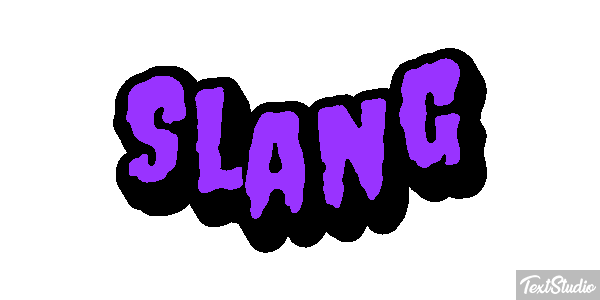 Slang Tekst effect