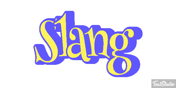 Slang Tekst effect