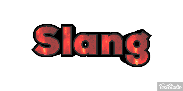 Slang Tekst effect