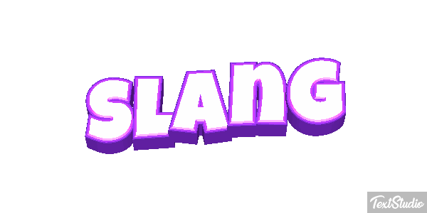 Slang Tekst effect