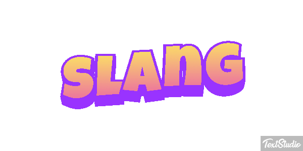 Slang Tekst effect