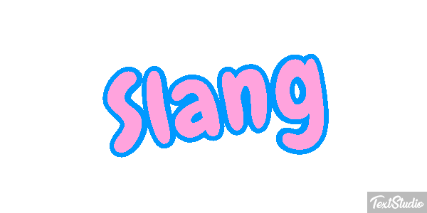 Slang Tekst effect