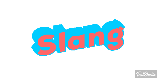 Slang Tekst effect