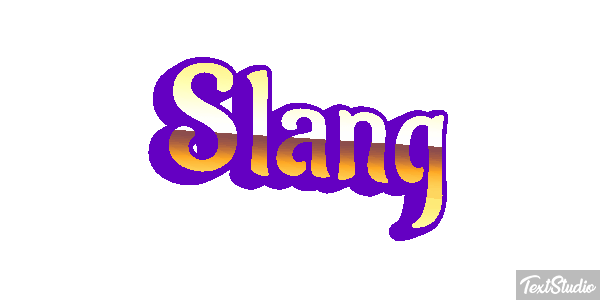 Slang Tekst effect