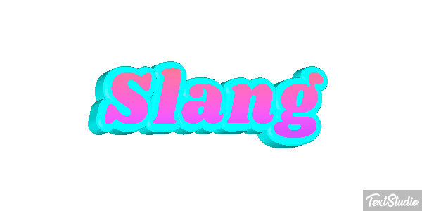 Slang Tekst effect