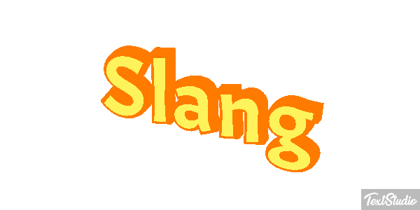 Slang Tekst effect