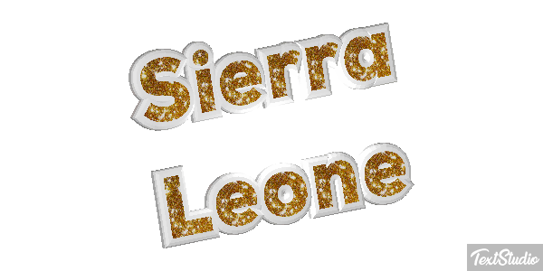Sierra Leone Text effect