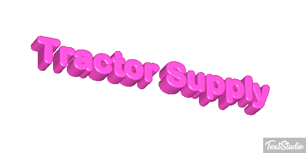 Tractor Supply Efeito do texto