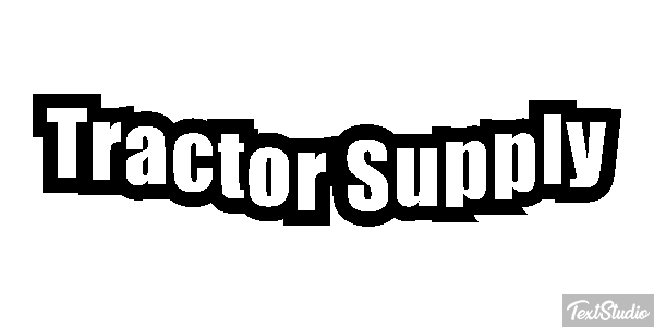 Tractor Supply Efeito do texto