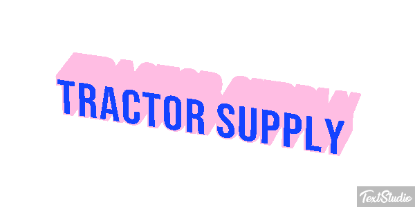 Tractor Supply Efeito do texto