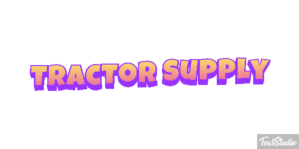 Tractor Supply Efeito do texto