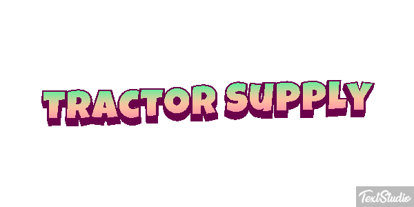 Tractor Supply Efeito do texto