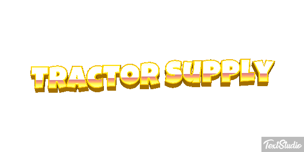 Tractor Supply Efeito do texto