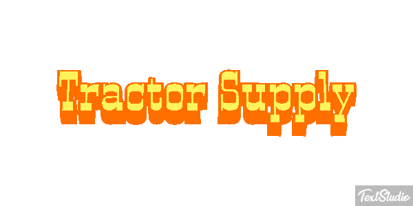 Tractor Supply Efeito do texto