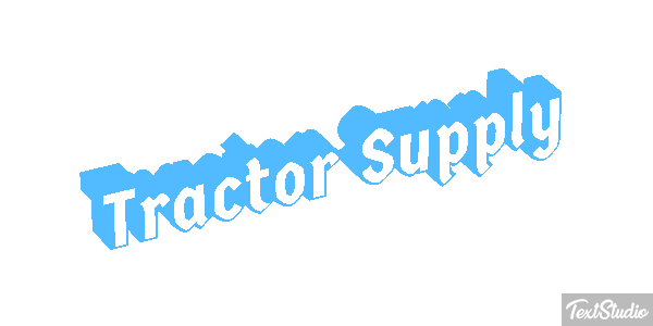 Tractor Supply Efeito do texto