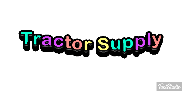 Tractor Supply Efeito do texto