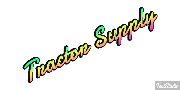 Tractor Supply Efeito do texto
