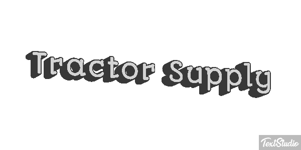 Tractor Supply Efeito do texto