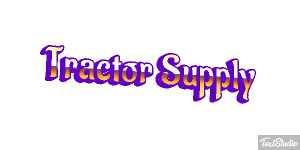 Tractor Supply Efeito do texto