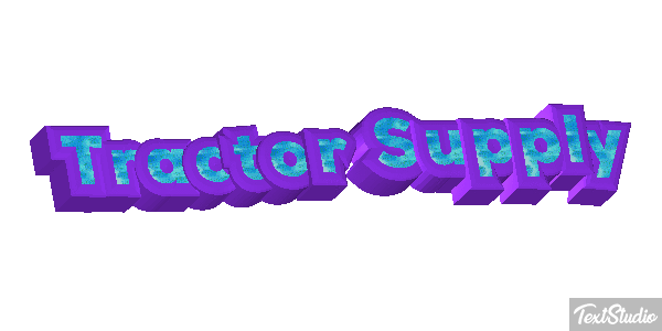 Tractor Supply Efeito do texto