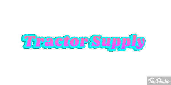 Tractor Supply Efeito do texto