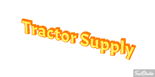 Tractor Supply Efeito do texto