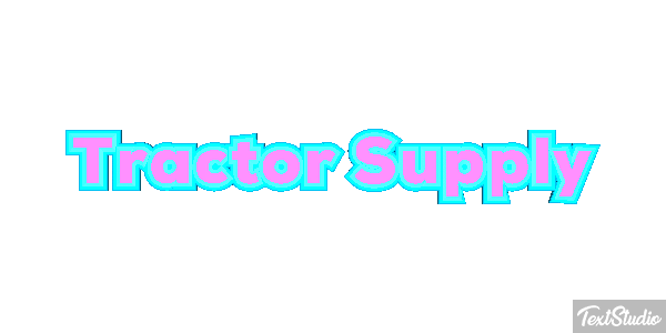 Tractor Supply Efeito do texto