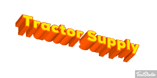 Tractor Supply Efeito do texto