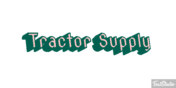 Tractor Supply Efeito do texto