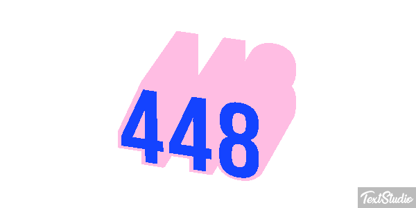 448 Efecto de texto