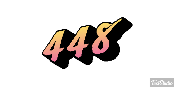 448 Efecto de texto