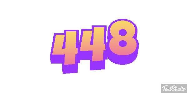 448 Efecto de texto