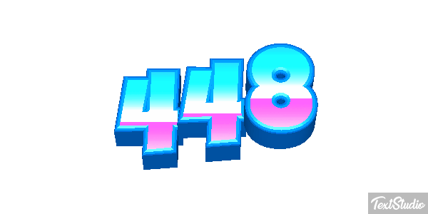 448 Efecto de texto