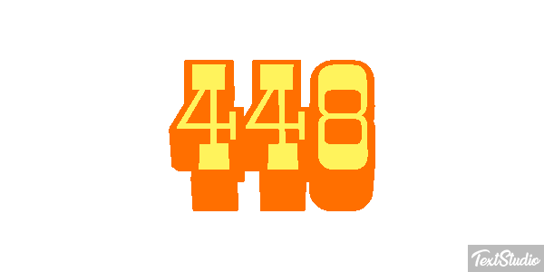 448 Efecto de texto