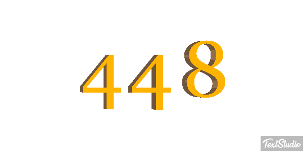 448 Efecto de texto