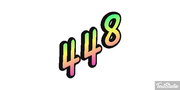 448 Efecto de texto