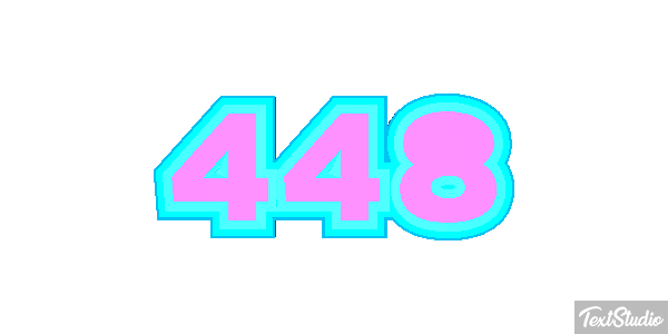 448 Efecto de texto