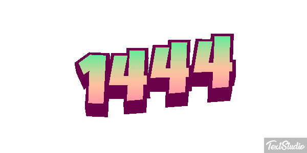 1444 Efecto de texto