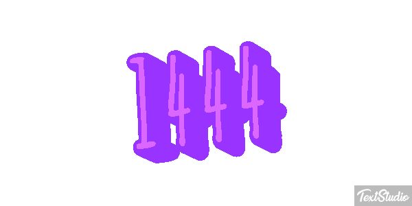1444 Efecto de texto