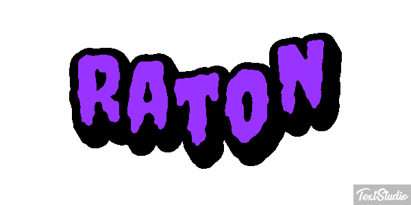 Raton Effet de texte
