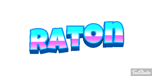 Raton Effet de texte