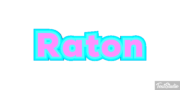 Raton Effet de texte
