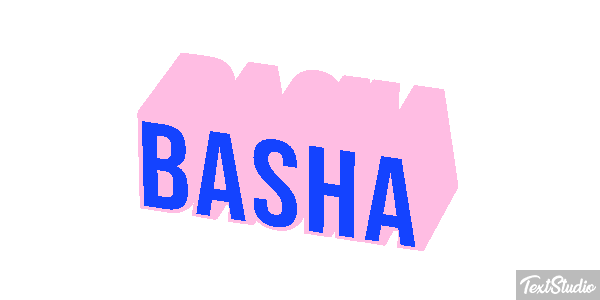Basha Text effect