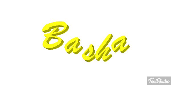 Basha Text effect