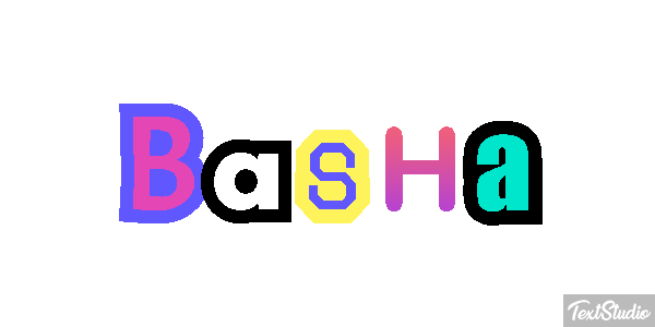Basha Text effect